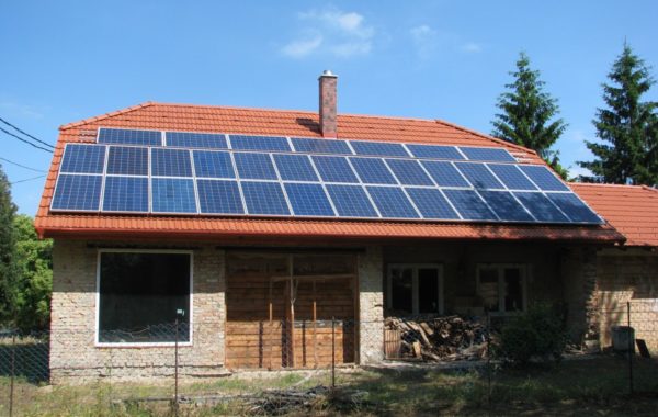 8 kw-os rendszer, Ajka-Padragkút